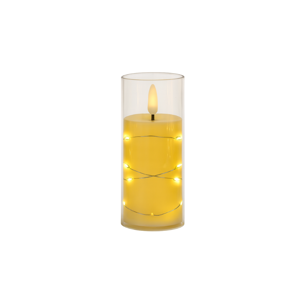 Sviečka s LED pásom