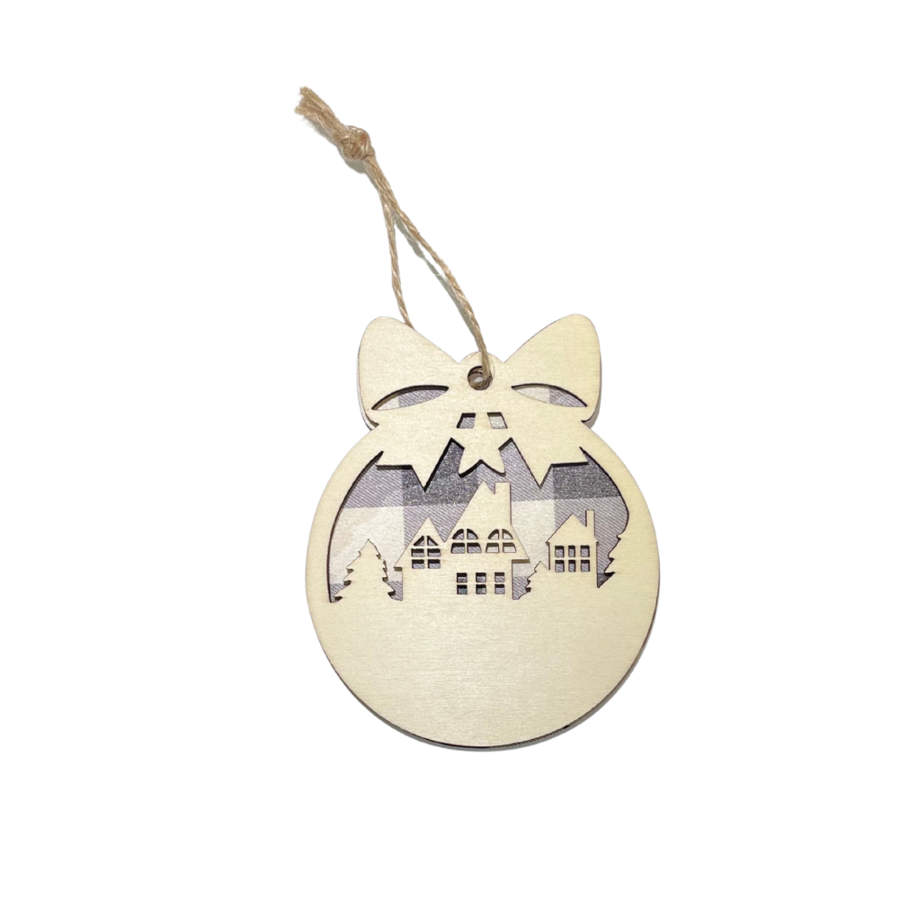 Vianočná závesná dekorácia, rôzne druhy