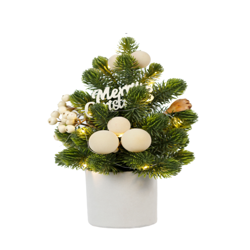 Vianočná ikebana - 32cm, rôzne farby