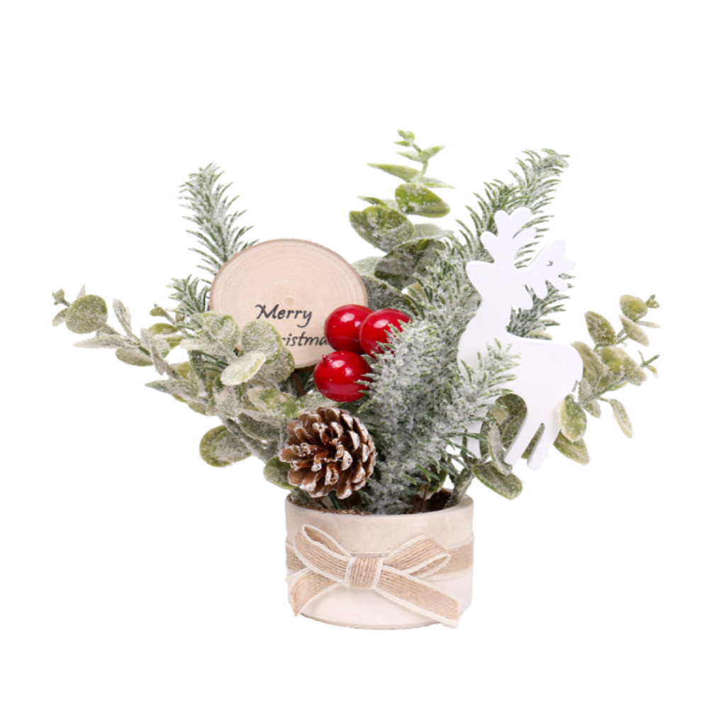 Vianočná ikebana - 23 cm, rôzne farby