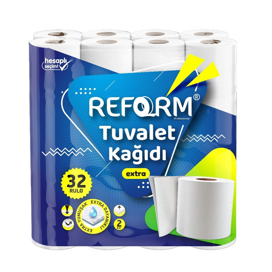 Reform - toaletný papier 2-vrstvový, balenie 32ks