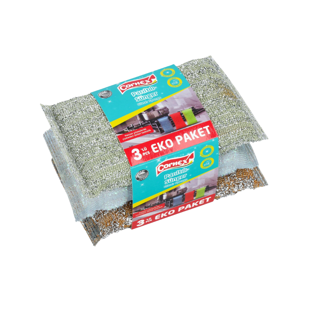Cornex – čistiaca drôtená špongia, balenie 3 ks