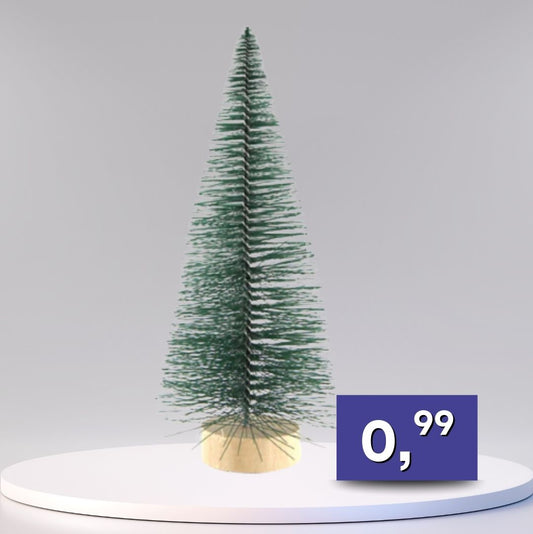 Mini vianočný stromček, rôzne veľkosti a farby