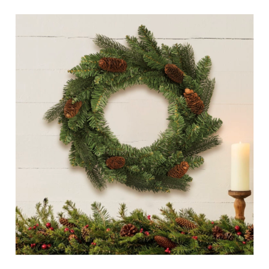 Vianočný veniec 50cm, rôzne druhy