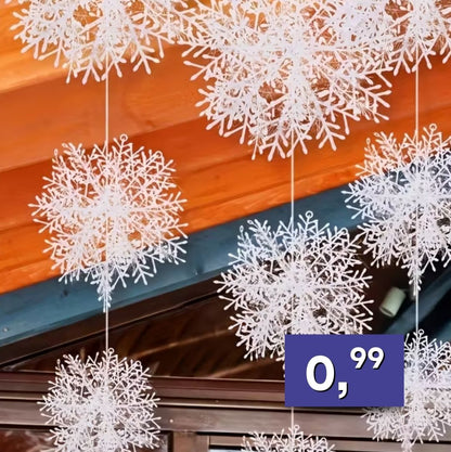 Snehová vločka 3ks, rôzne veľkosti