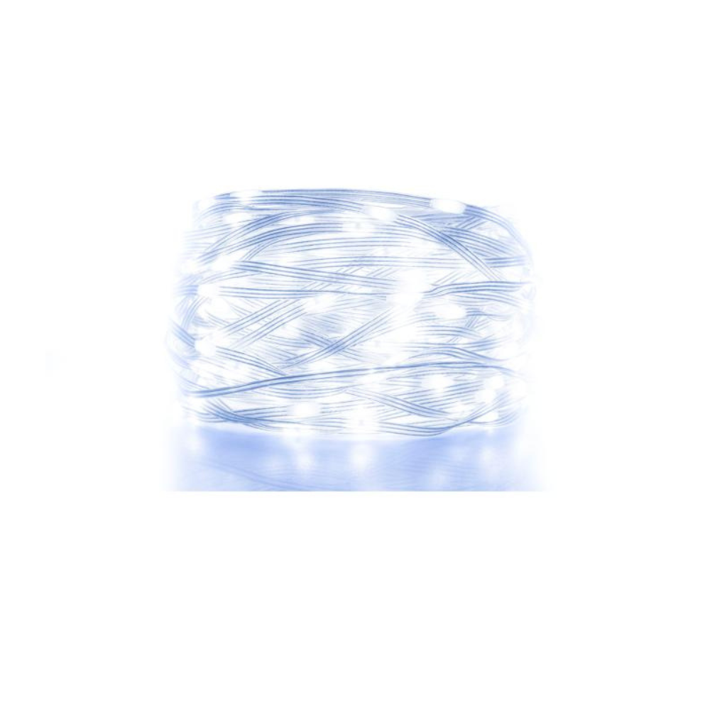 DOT LED svietiaci reťazec 70m, rôzne farby