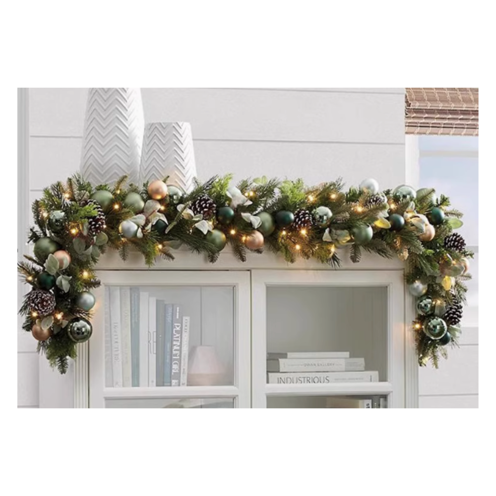 Vianočná girlanda - 2m rôzne druhy