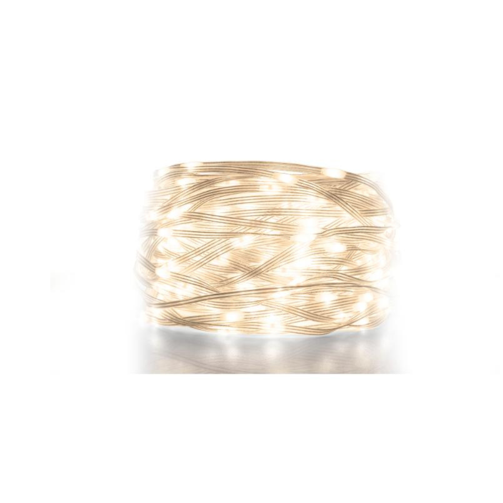 DOT LED svietiaci reťazec 70m, rôzne farby