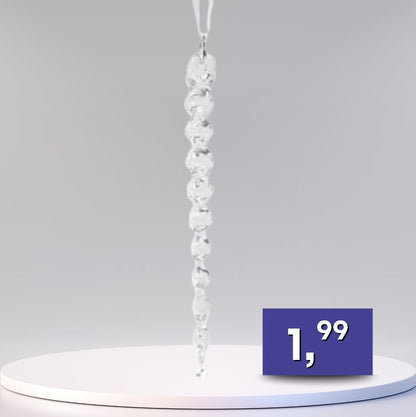 Plastové závesné ozdoby, rôzne druhy