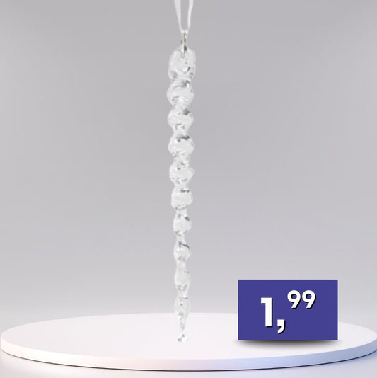 Plastové závesné ozdoby, rôzne druhy