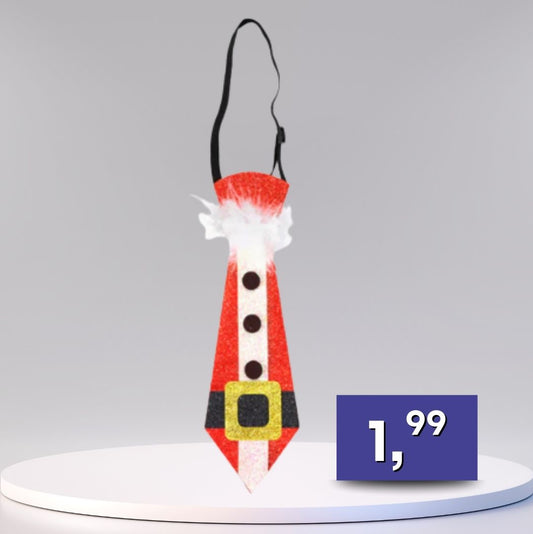 Vianočná kravata, rôzne druhy