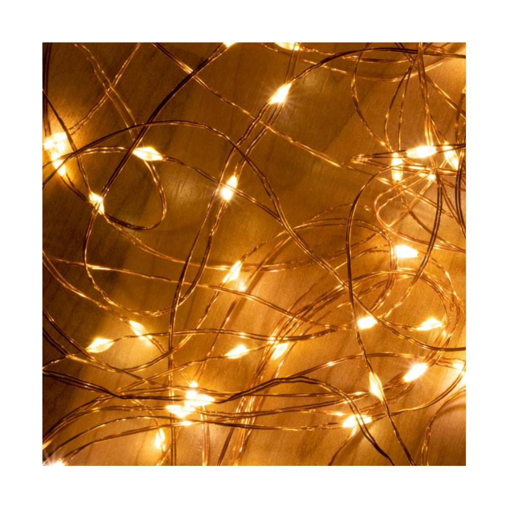 Zväzok mikro LED svietiacich reťazcov 1,9m, rôzne farby