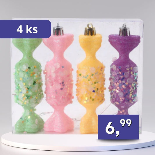 Ozdoby v tvare sladkosti - rôzne druhy