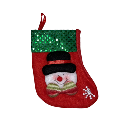 Dekoračné vianočné ponožky - rôzne druhy