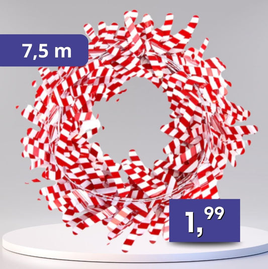 Ozdobná girlanda - 7,5m, rôzne druhy