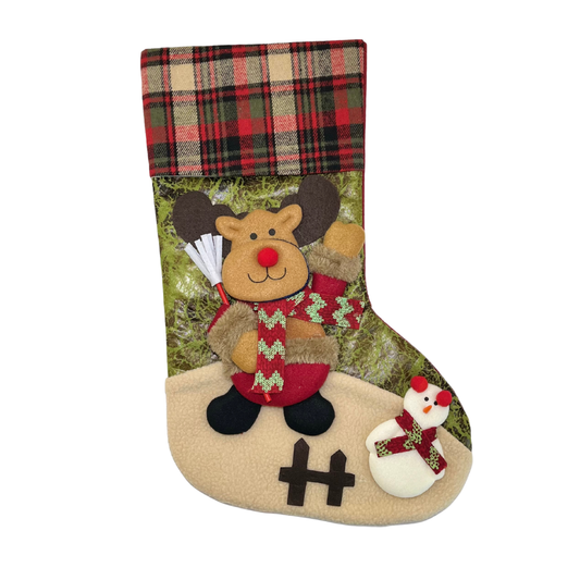 Dekoračné vianočné ponožky - rôzne druhy