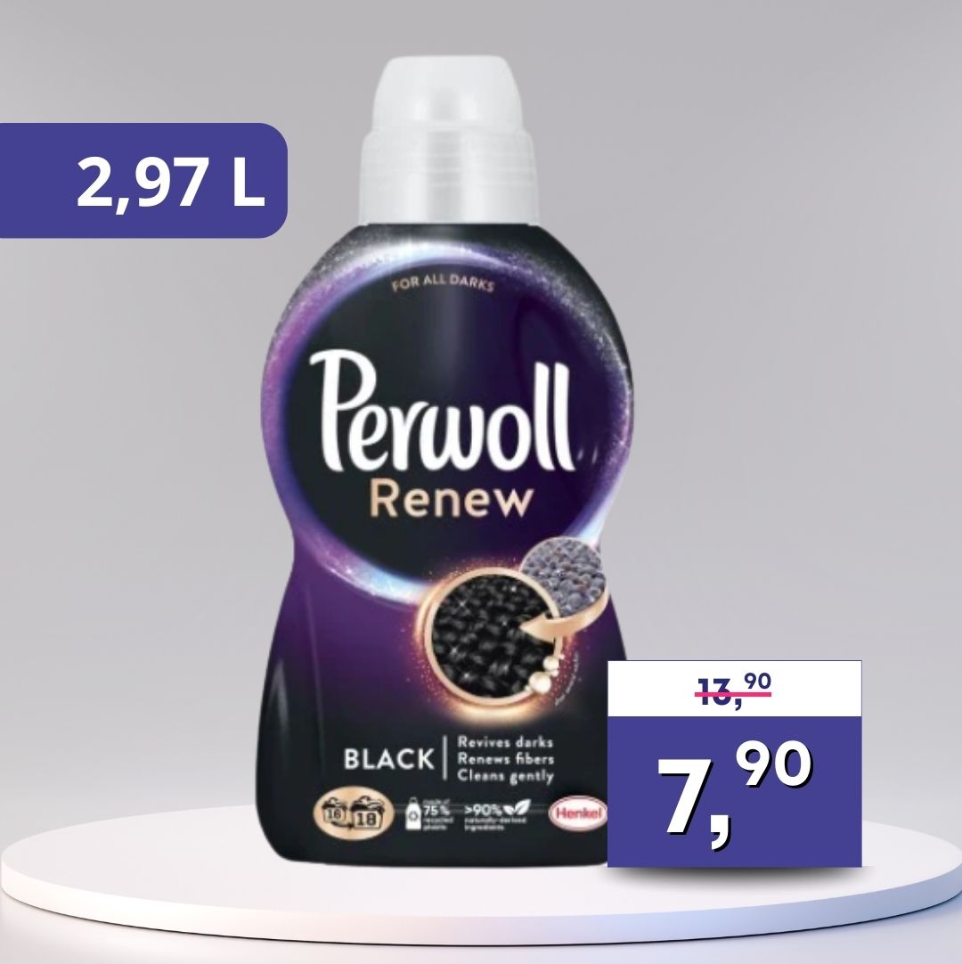 Perwoll – gél rôzne druhy 2,97l