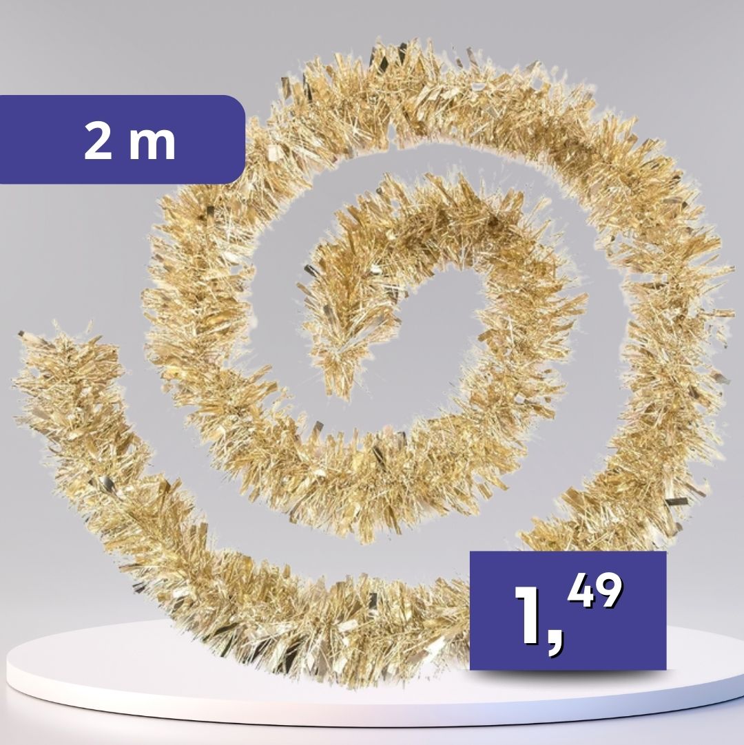 Girlanda - 2m rôzne farby