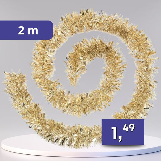 Girlanda - 2m rôzne farby