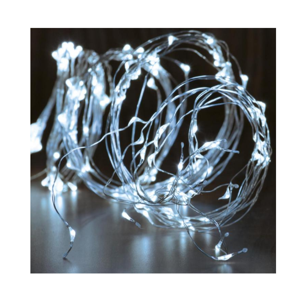 Zväzok mikro LED svietiacich reťazcov 1,9m, rôzne farby