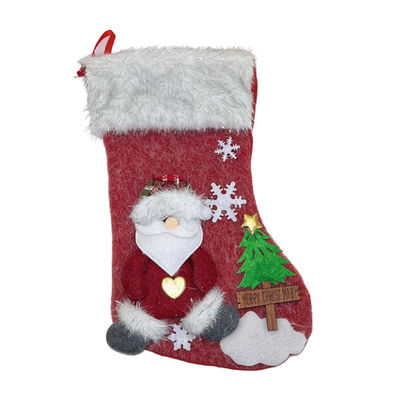 Dekoračné vianočné ponožky - rôzne druhy