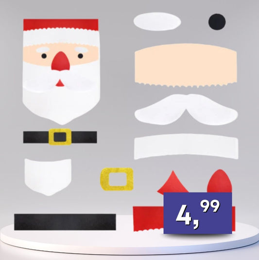 Vianočná dekoratívna nálepka, rôzne druhy