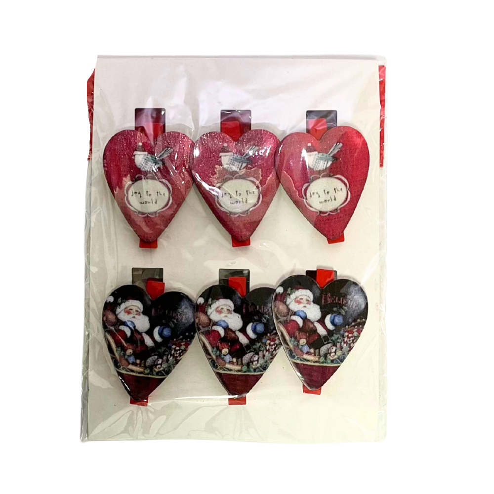 Vianočné postavičky na štipci - rôzne druhy