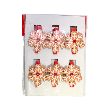 Vianočné postavičky na štipci - rôzne druhy