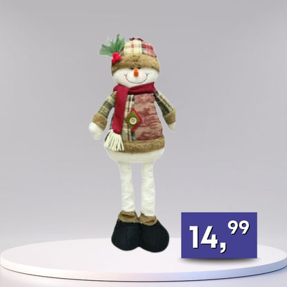 Teleskopický vianočný trpaslík -  rôzne druhy