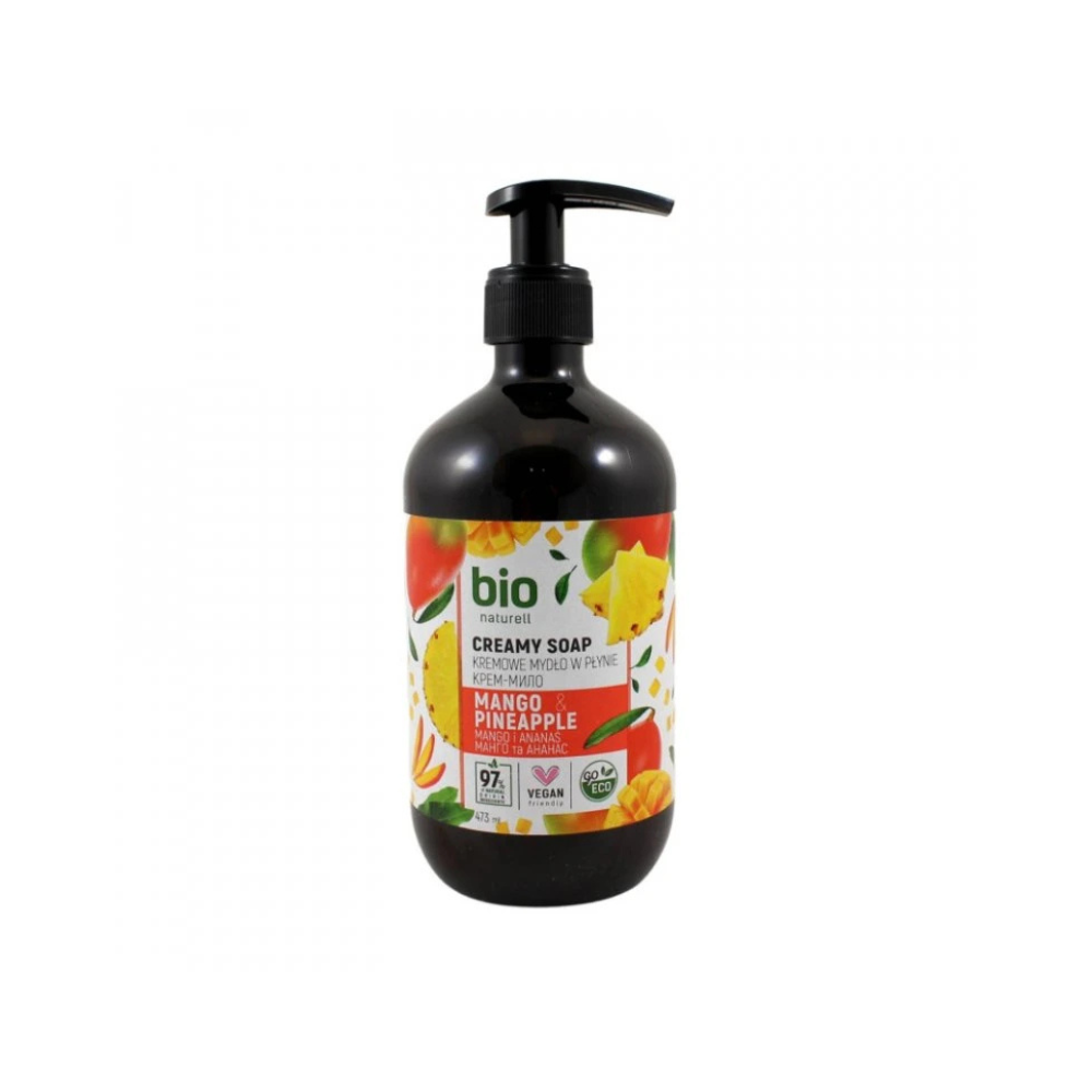 Bio Naturell – tekuté mydlo, rôzne druhy 473 ml