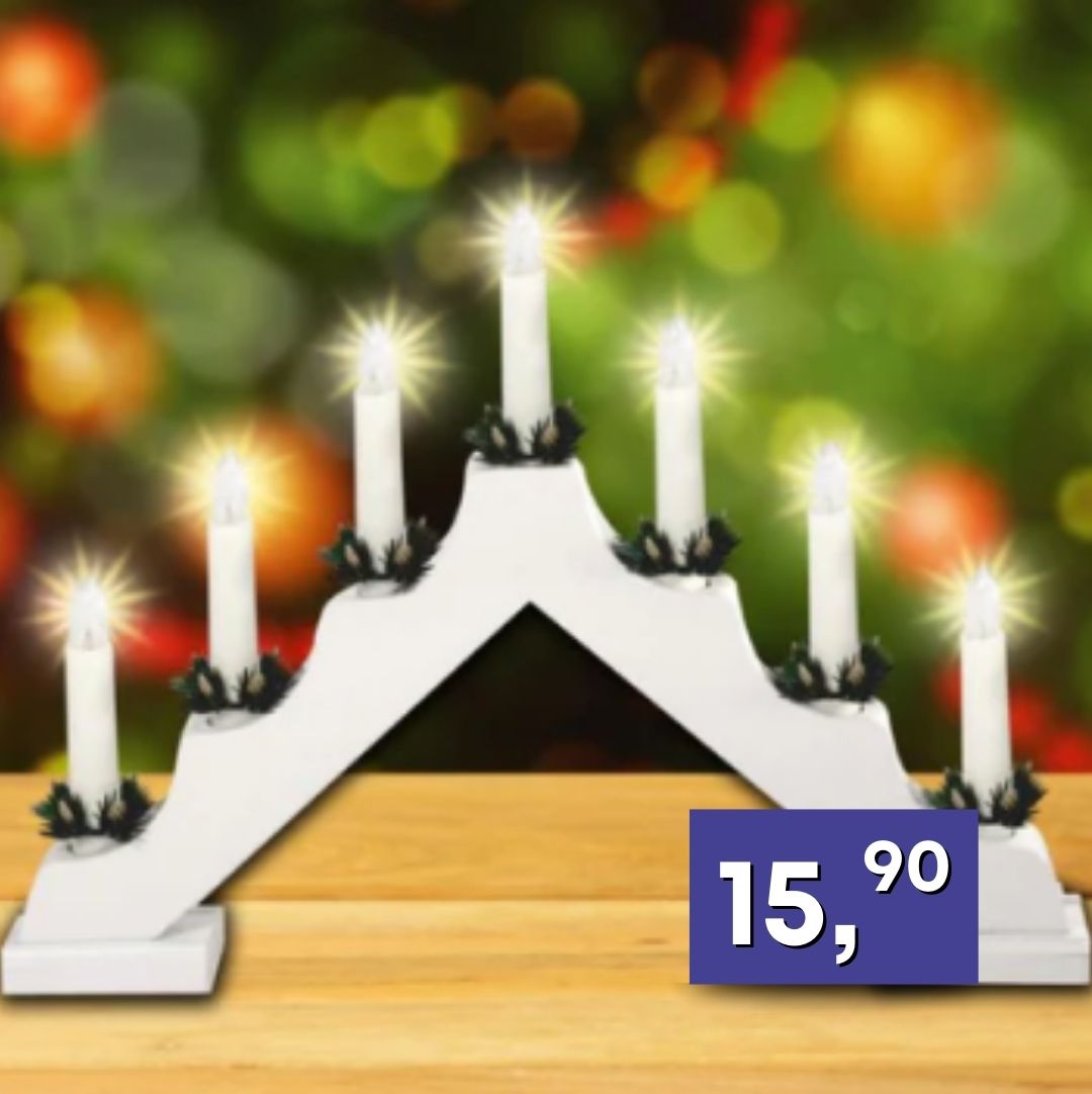 Vianočný svietnik - pyramída