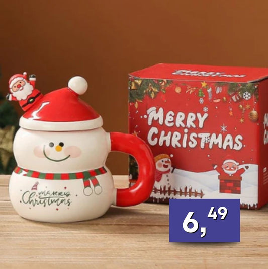 Vianočná šálka - 400ml, rôzne druhy