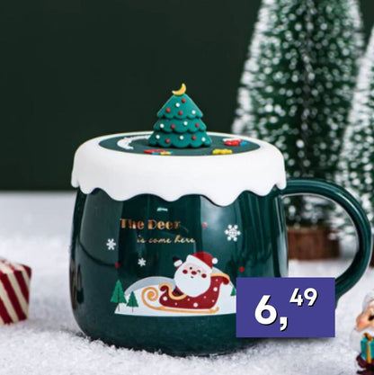 Vianočná šálka - 430ml, rôzne druhy