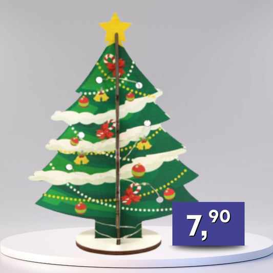 Tvorivá sada na výrobu vianočného stromčeka, rôzne druhy