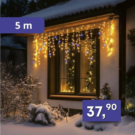 LED svetelná reťaz 5m