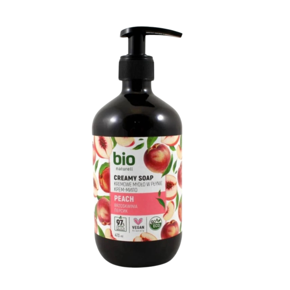 Bio Naturell – tekuté mydlo peach 473 ml