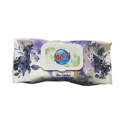 ACT - vlhčené obrúsky 120ks, rôzne druhy