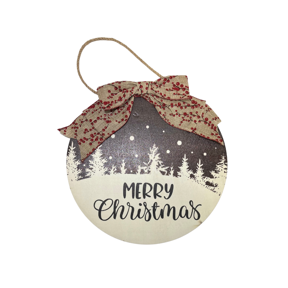 Vianočná závesná dekorácia, rôzne druhy