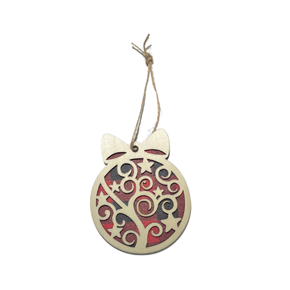 Vianočná závesná dekorácia, rôzne druhy