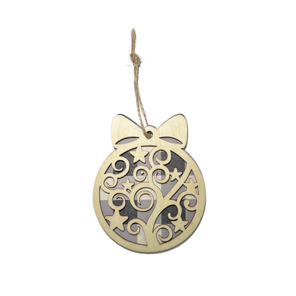 Vianočná závesná dekorácia, rôzne druhy