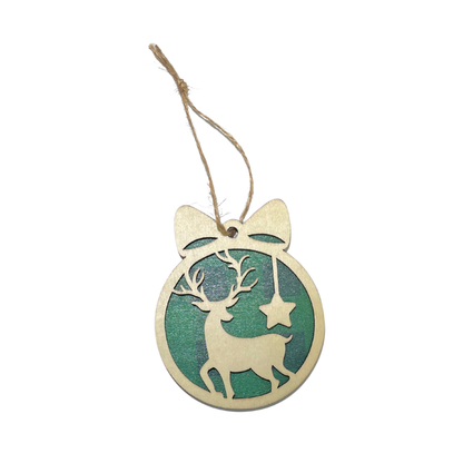 Vianočná závesná dekorácia, rôzne druhy