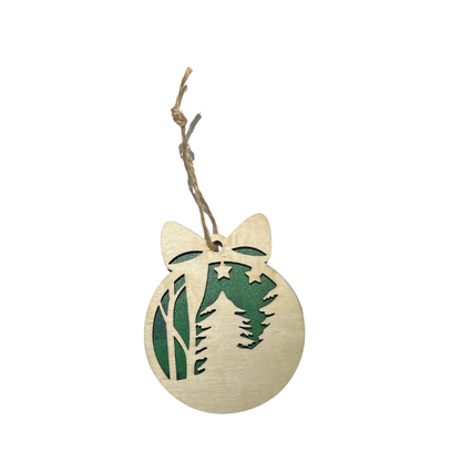 Vianočná závesná dekorácia, rôzne druhy