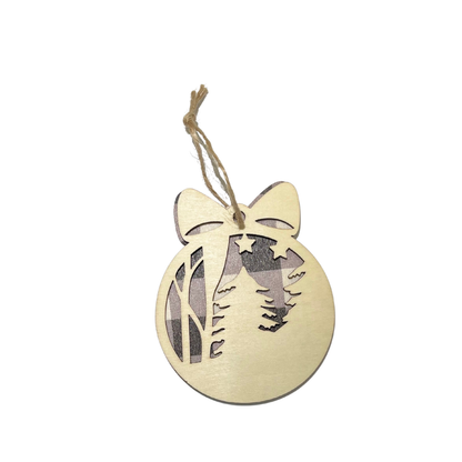 Vianočná závesná dekorácia, rôzne druhy