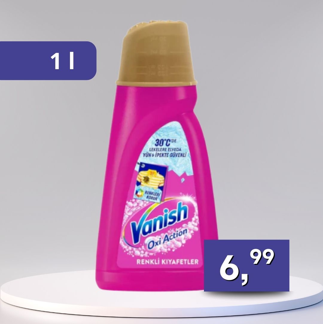 VANISH OXI Action gél na pranie 1000ml
