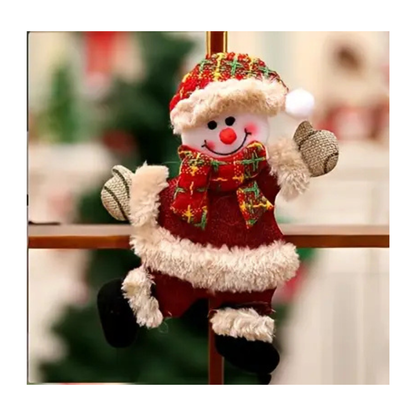 Plyšové vianočné postavičky - rôzne druhy