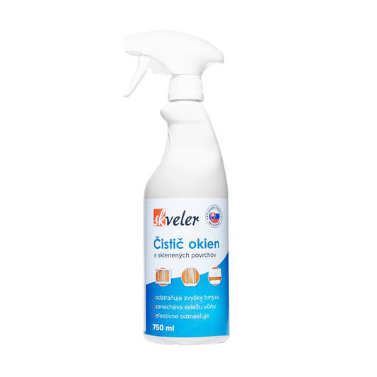 SKVELER Čistič okná, sklo 750ml