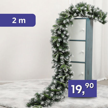 Vianočná girlanda - 2m rôzne druhy