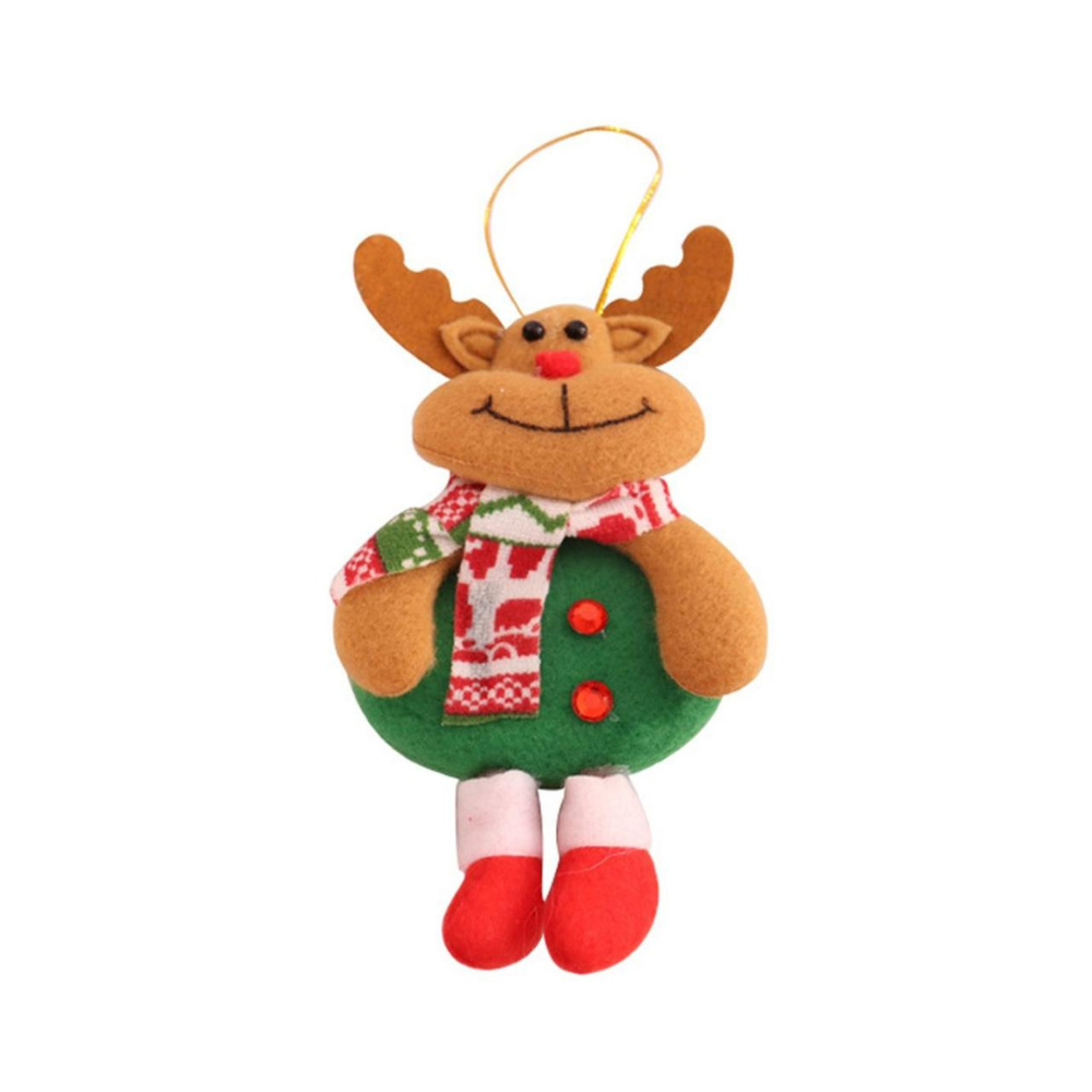 Plyšové vianočné postavičky - rôzne druhy