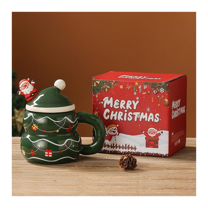 Vianočná šálka Snehuliak - 400ml, rôzne farby