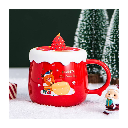 Vianočná šálka - 430ml, rôzne druhy